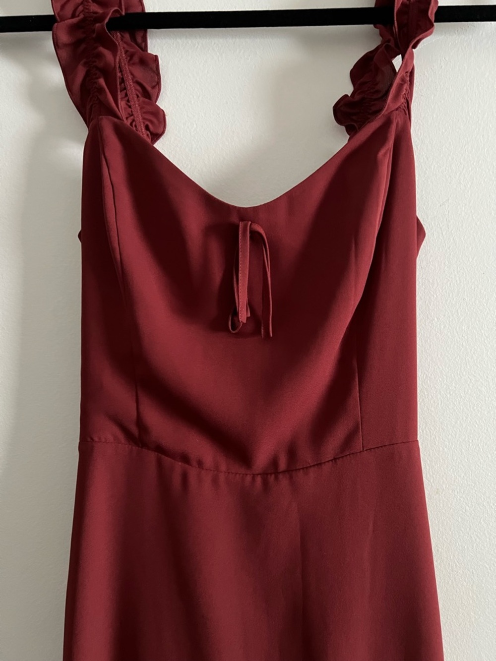 Sunday Best Burgundy Red Dress - Picture 2 of 7